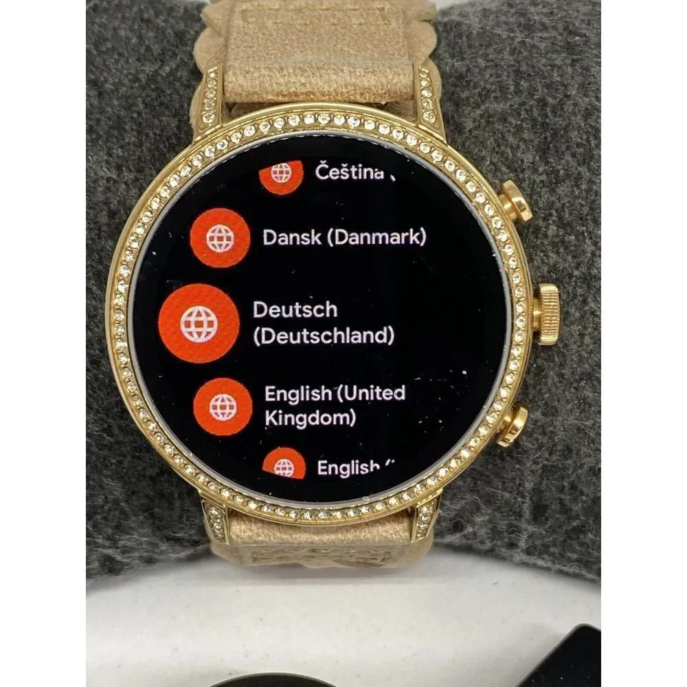 Fossil Gen 4 Authentic Genuine Digital Dial Smart Wrist Watch FTW6011 LT749